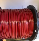4mm 7×19 syrefast wire med Rød / Blå coating ( Pris pr meter ) thumbnail