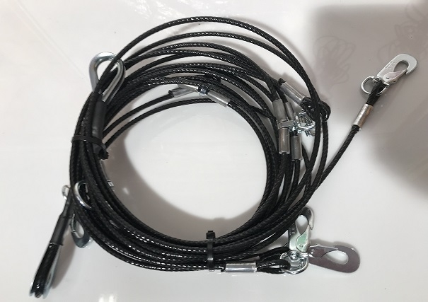 Solid oppstallingswire i 5mm syrefast wire med BGB som kombinerer stor sikkerhet, brukervennlighet og lang levetid.